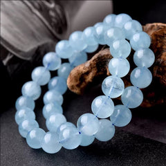 ♊ Gemini Aquamarine Bracelet | Communication & Clarity