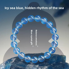♊ Gemini Aquamarine Bracelet | Communication & Clarity