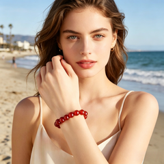 ♈ Aries Carnelian Bracelet | Courage &amp; Confidence