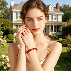 ♈ Aries Carnelian Bracelet | Courage &amp; Confidence