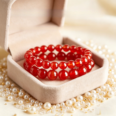 ♈ Aries Carnelian Bracelet | Courage &amp; Confidence