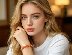 ♌ Leo Sunstone Bracelet | Confidence & Charisma