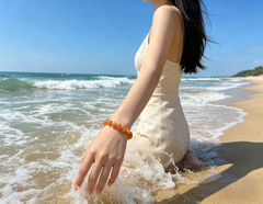 ♌ Leo Sunstone Bracelet | Confidence & Charisma