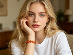 ♌ Leo Sunstone Bracelet | Confidence & Charisma