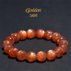 ♌ Leo Sunstone Bracelet | Confidence & Charisma
