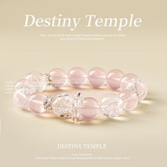 ♎ Libra Rose Quartz Bracelet | Love & Harmony