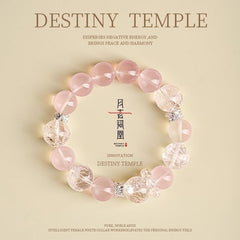 ♎ Libra Rose Quartz Bracelet | Love & Harmony