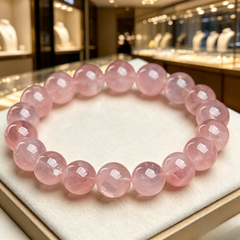♎ Libra Rose Quartz Bracelet | Love & Harmony
