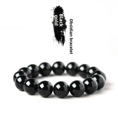 ♏Scorpio Black Obsidian Bracelet | Protection & Grounding