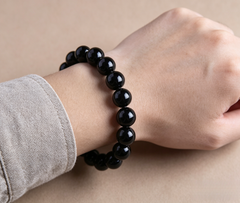 ♏Scorpio Black Obsidian Bracelet | Protection & Grounding