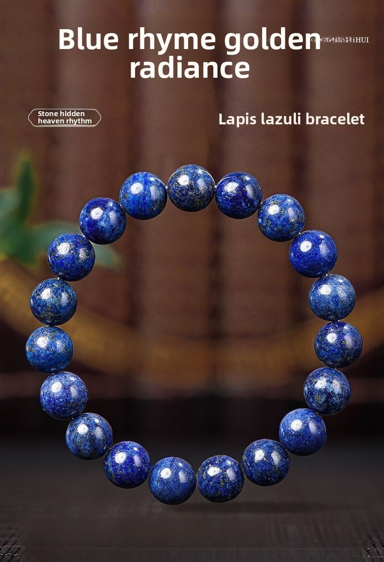 ♐ Sagittarius Lapis Lazuli Bracelet | Wisdom & Growth