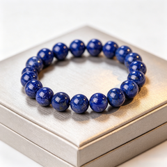 ♐ Sagittarius Lapis Lazuli Bracelet | Wisdom & Growth