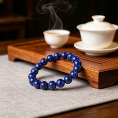 ♐ Sagittarius Lapis Lazuli Bracelet | Wisdom & Growth