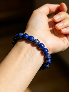 ♐ Sagittarius Lapis Lazuli Bracelet | Wisdom & Growth