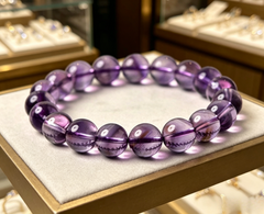 ♒ Aquarius Amethyst Bracelet | Intuition & Creativity