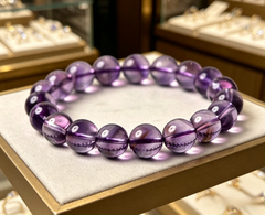 ♒ Aquarius Amethyst Bracelet | Intuition & Creativity