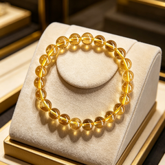 ♉ Taurus Citrine Bracelet | Wealth & Career Luck
