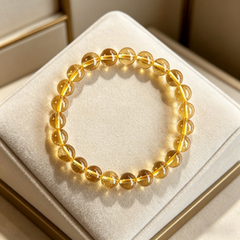 ♉ Taurus Citrine Bracelet | Wealth & Career Luck