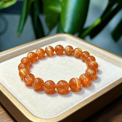 ♌ Leo Sunstone Bracelet | Confidence & Charisma