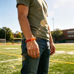 ♌ Leo Sunstone Bracelet | Confidence & Charisma