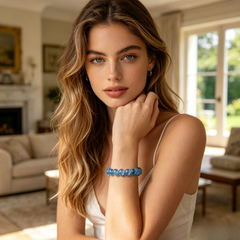 ♊ Gemini Aquamarine Bracelet | Communication & Clarity