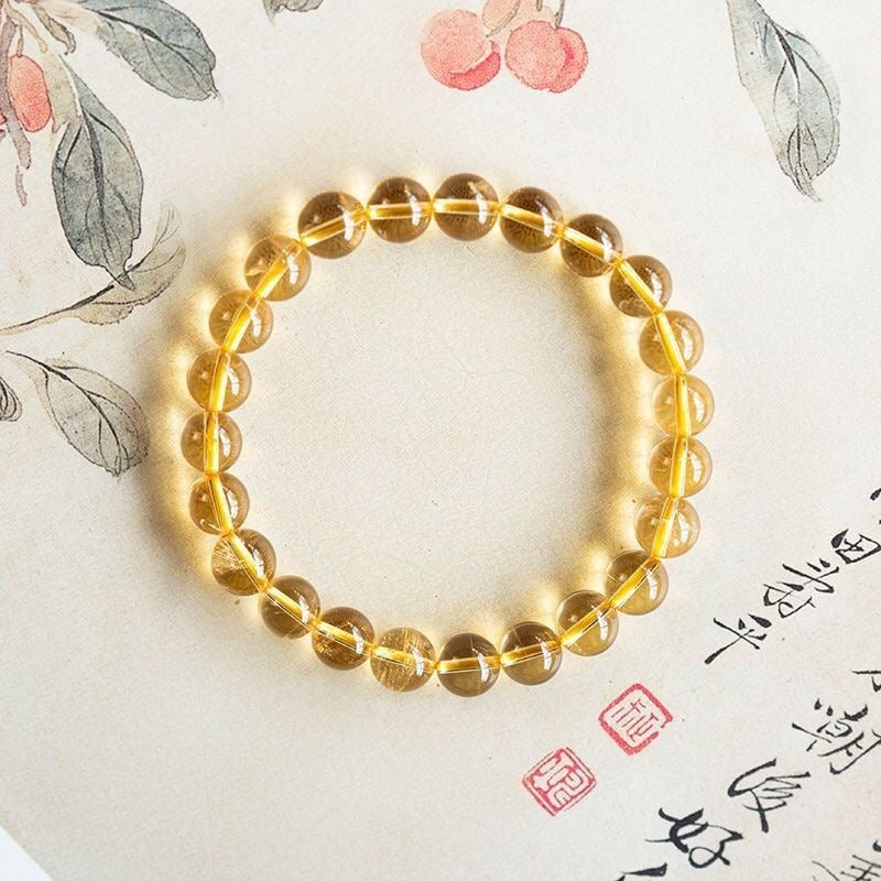 ♉ Taurus Citrine Bracelet | Wealth & Career Luck