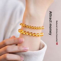 ♉ Taurus Citrine Bracelet | Wealth & Career Luck