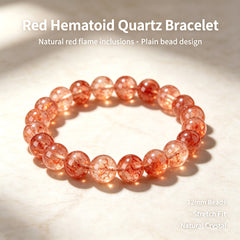 Creativity Rainbow Hematoid Quartz Bracelet - product detail 3