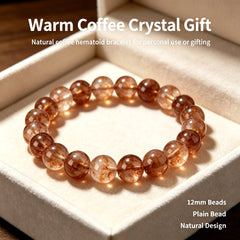 Creativity Rainbow Hematoid Quartz Bracelet - product detail 6