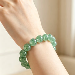 Relationship Harmony Green Strawberry Quartz Bracelet - product detail 9