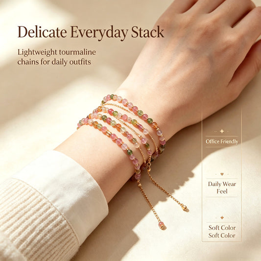 Wellness & Balance Tourmaline Bracelet - main product image