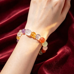 Multi-Crystal Pixiu Bracelet - lifestyle view 2