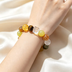 Abundance Mixed Crystal Bracelet - lifestyle view 1