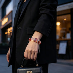 Passion & Connection Crystal Bracelet - lifestyle view 9