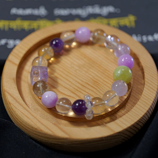 Pastel Lavender Multi-Stone Bracelet - main product view