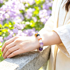 Career & Fortune Multi-Stone Crystal Bracelet - lifestyle view 4