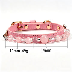 Crystal Pet Collar – 5 Styles Available - product detail 14