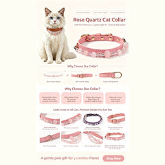 Crystal Pet Collar – 5 Styles Available - product detail 15