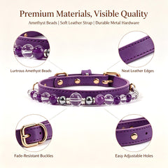 Crystal Pet Collar – 5 Styles Available - product detail 17