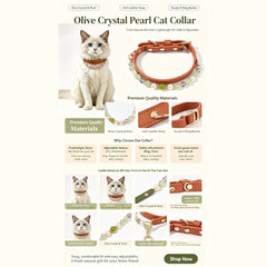 Crystal Pet Collar – 5 Styles Available - product detail 25