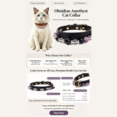 Crystal Pet Collar – 5 Styles Available - product detail 31