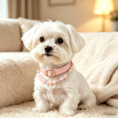 Pink Crystal Pet Collar - product detail 5