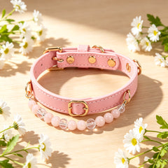 Pink Crystal Pet Collar - product detail 6