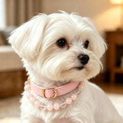 Pink Crystal Pet Collar - product detail 8