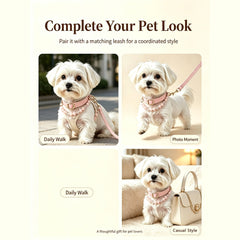 Pink Crystal Pet Collar - product detail 13