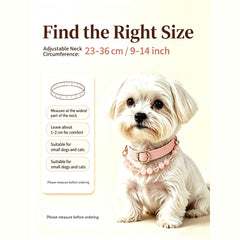 Pink Crystal Pet Collar - product detail 15
