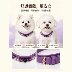 Amethyst Secret Guardian Pet Collar - product detail 11
