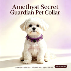Amethyst Secret Guardian Pet Collar - product detail 17