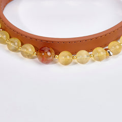 Citrine Prosperity Pet Collar - product detail 2