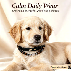 Tiger Eye Grounding Crystal Pet Collar - product detail 18